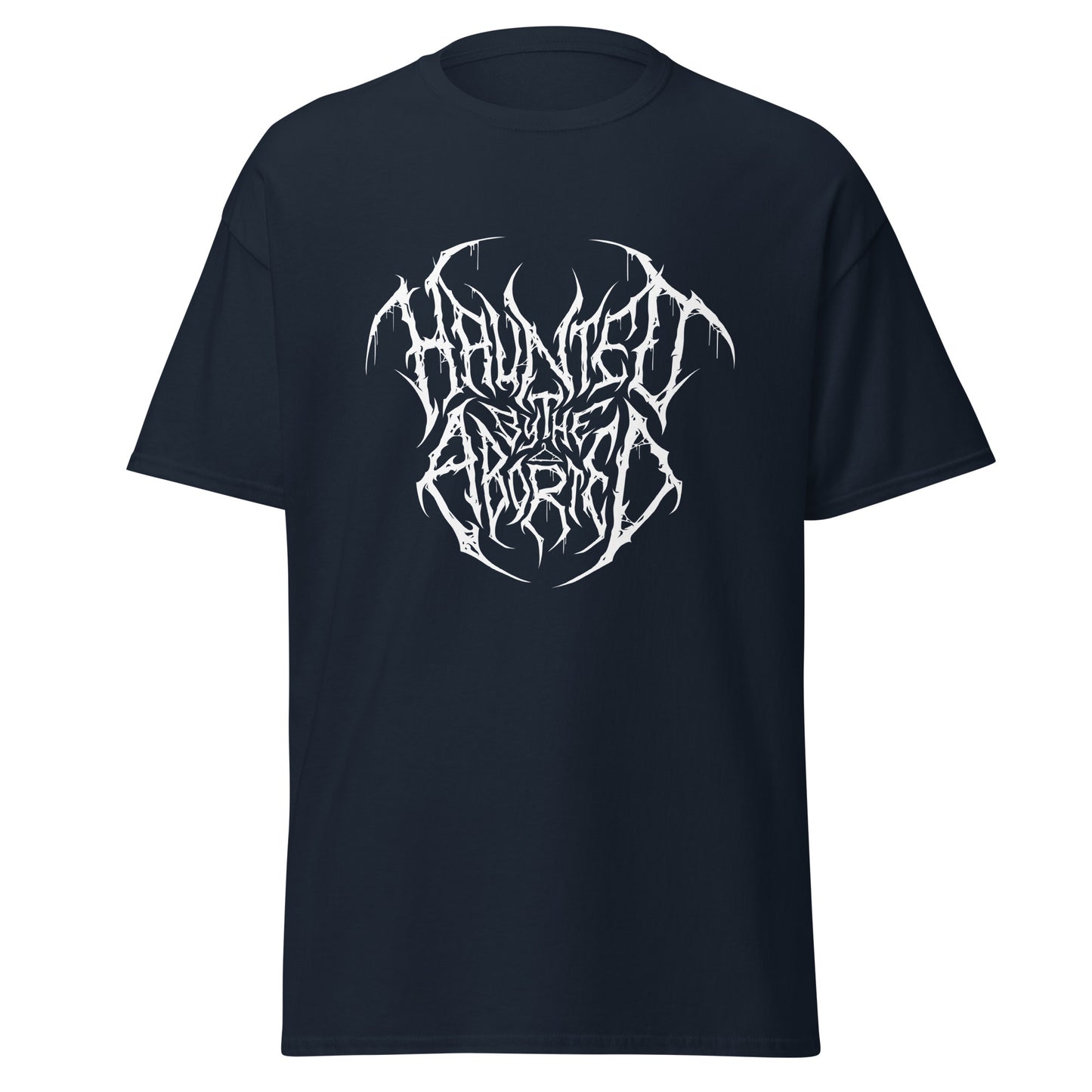 Haunted By The Aborted White Logo T-Shirt