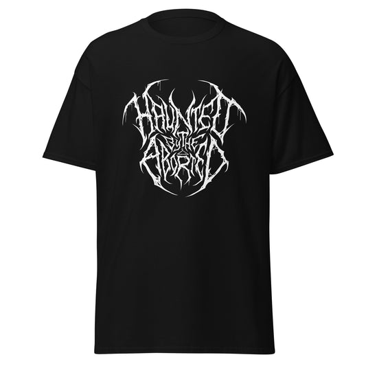 Haunted By The Aborted White Logo T-Shirt